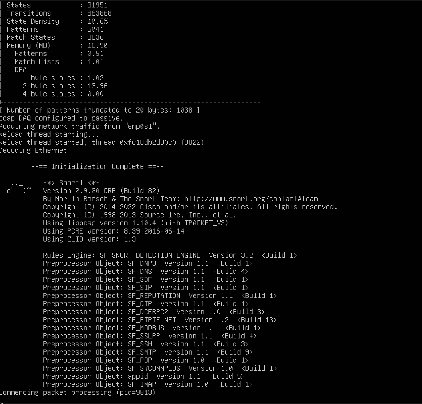 Ubuntu Kali - IDS Snort