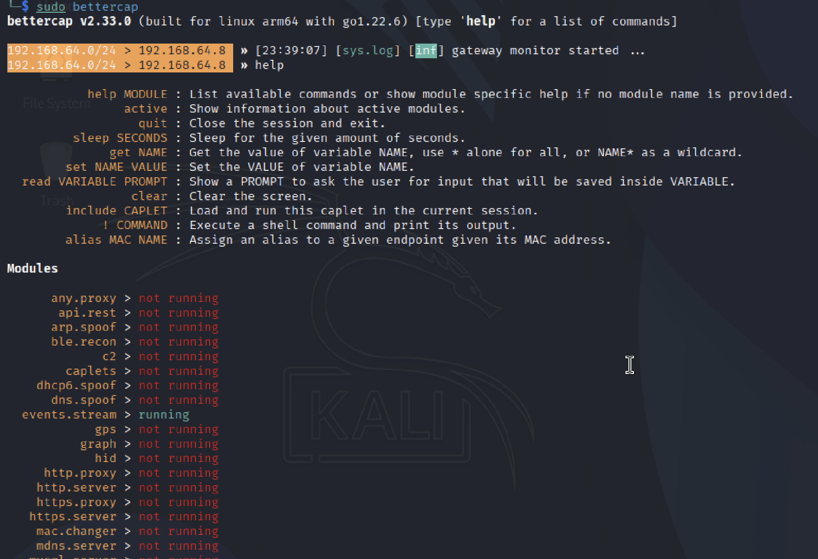 ARP Spoofing and MiTM Attack